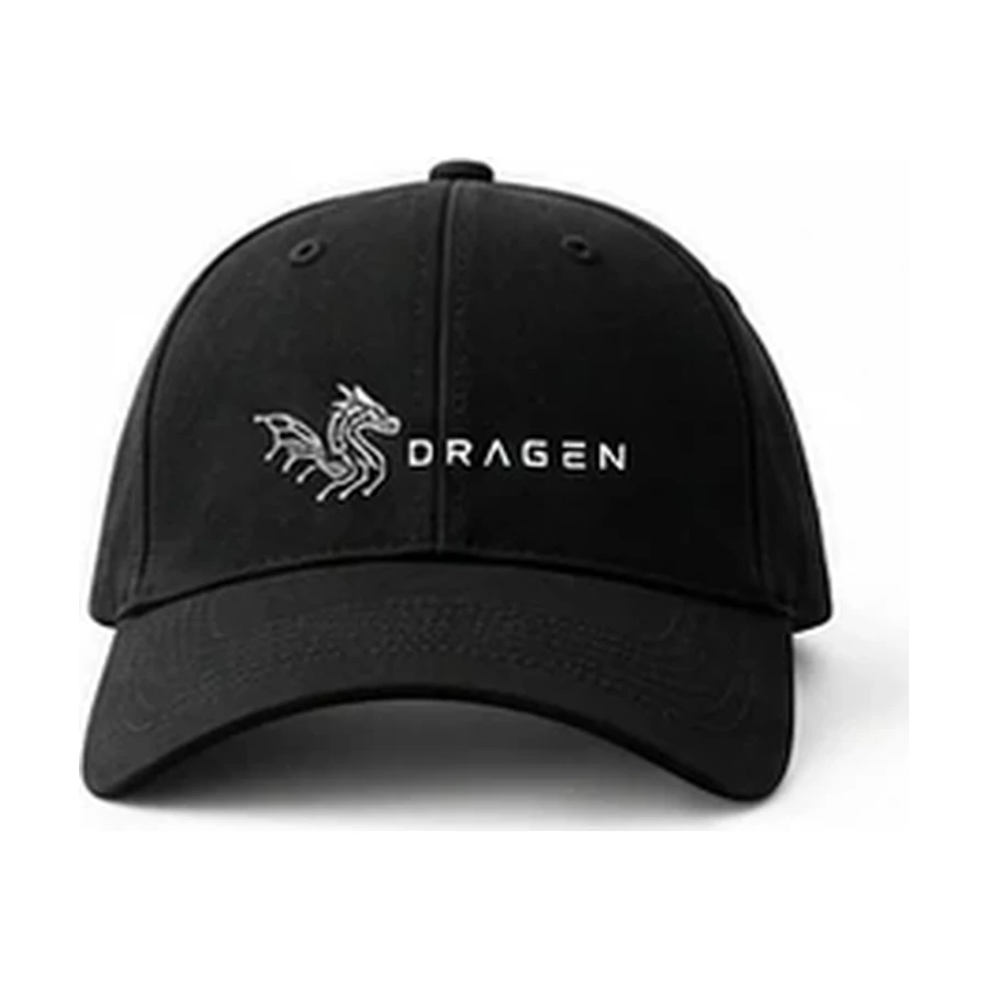 Gorra estructurada en negro